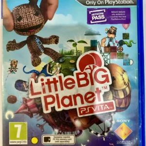 Little Big Planet game cover art featuring colorful characters and creative world design for PlayStation at GAMERIFT