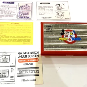 Nintendo Game and Watch Mickey and Donald - Handheld - Pre-Owned