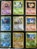 135 Vintage Pokemon Cards 90s Collection - Pre-Owned