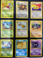135 Vintage Pokemon Cards 90s Collection - Pre-Owned