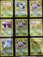 135 Vintage Pokemon Cards 90s Collection - Pre-Owned