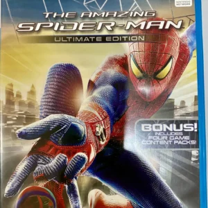 Cover art for The Amazing Spider Man Ultimate Edition featuring Spider Man in action GAMERIFT