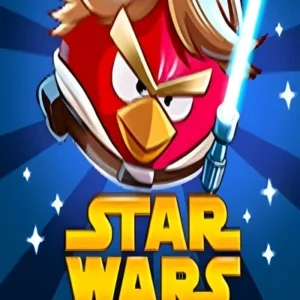 Angry Birds Star Wars game cover art for PlayStation Vita showing characters in Star Wars style GAMERIFT