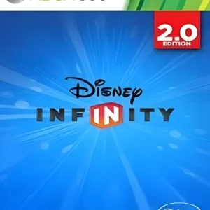 Disney Infinity 2.0 Play Without Limits game cover art featuring Marvel characters on Xbox 360 case GAMERIFT