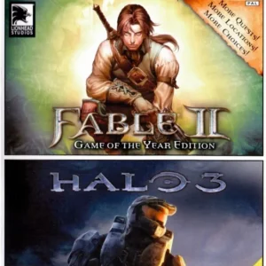 Fable 2 & Halo 3 - Xbox 360 - Pre-Owned