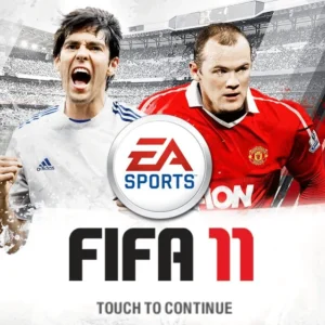 FIFA 11 PlayStation 3 game cover featuring players in action on a football field GAMERIFT
