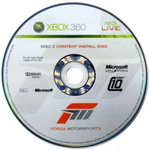 Forza Motorsport 3 Disc 2 Only Content Install - Xbox 360 - Pre-Owned