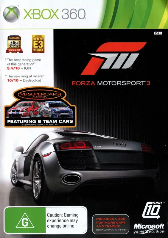 Forza Motorsport 3 - Xbox 360 - Pre-Owned