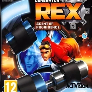Generator Rex Agent of Providence game cover art showing action characters on Nintendo Wii console GAMERIFT