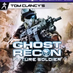 Ghost Recon Future Soldier game disc with cover art showing soldiers in combat gear for Xbox 360 GAMERIFT
