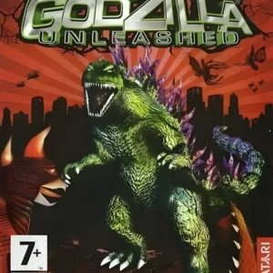 Godzilla Unleashed game cover art featuring Godzilla on Nintendo Wii console GAMERIFT