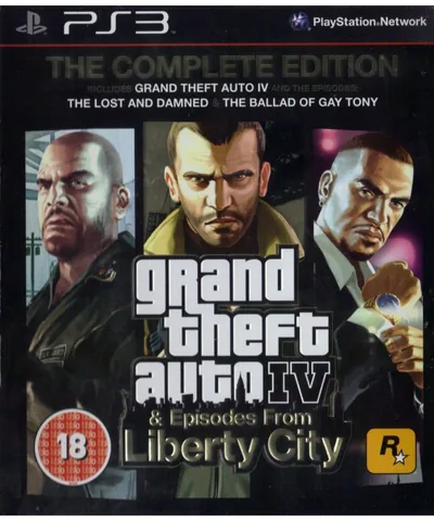 Grand Theft Auto IV Complete Edition - Including Episodes from Liberty City - PS3 - Pre-Owned