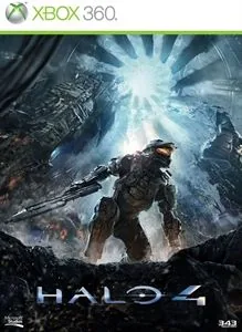 Halo 4 game cover art showing Master Chief in green armor with Xbox 360 branding GAMERIFT