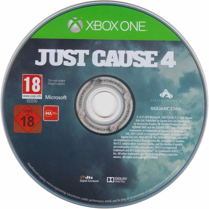 Just Cause 4 - Xbox One - Disc Only - Pre-Owned