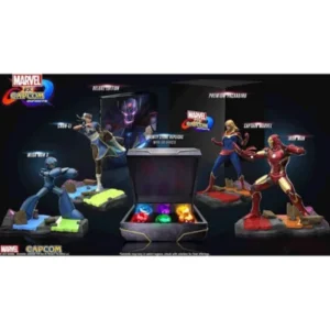 Marvel vs Capcom Infinite Collector's Edition featuring character figurines without game disc for PC gaming GAMERIFT