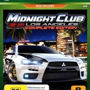 Midnight Club LA Complete - Xbox 360 - Pre-Owned