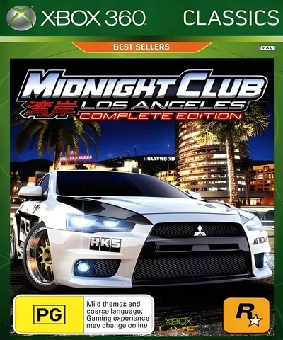 Midnight Club LA Complete - Xbox 360 - Pre-Owned