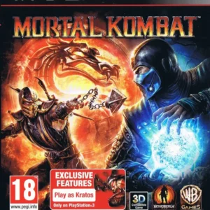 Mortal Kombat game cover art featuring characters in combat on Xbox 360 case GAMERIFT