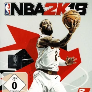 NBA 2K18 game cover art featuring basketball players on Xbox One case GAMERIFT