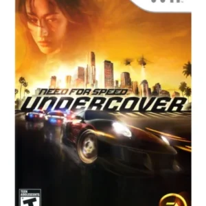 Need for Speed Undercover game cover art showing a red sports car on Nintendo Wii case GAMERIFT
