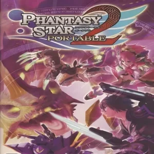 Phantasy Star Portable 2 game cover art featuring characters and logo on PSP platform GAMERIFT