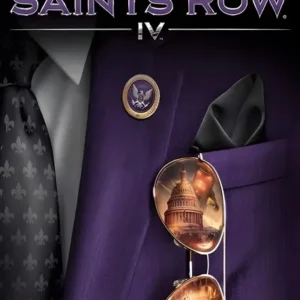 Saints Row IV PlayStation 3 game cover featuring the main character in a cityscape background GAMERIFT