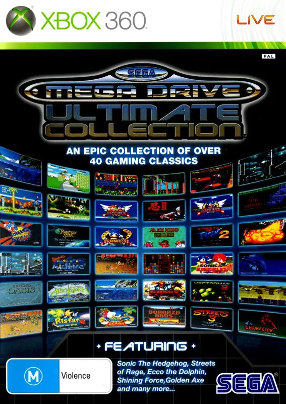 Sega Mega Drive The Ultimate Collection - Xbox 360 - Pre-Owned
