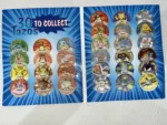Simba Pokemon Tazo Collector Album Bundle - Set of 3, 30/50/50 Tazos Original SA Release - Pre-Owned