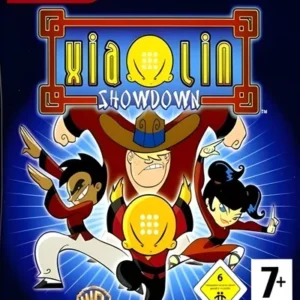 Xiaolin Showdown game cover art featuring animated characters on PSP platform GAMERIFT