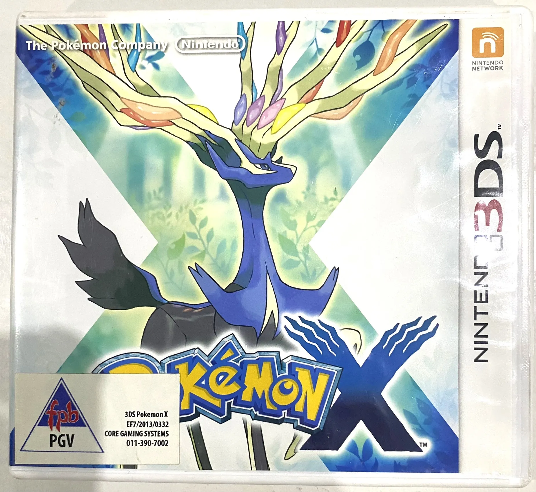 Pokemon X - Nintendo 3DS - Pre-Owned