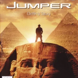 Jumper Griffins Story game cover art featuring fantasy characters and title text on Xbox 360 case GAMERIFT