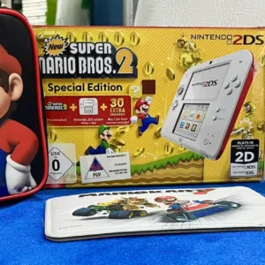 Nintendo 2DS White & Red Mario Edition - Pre-Owned - Handheld