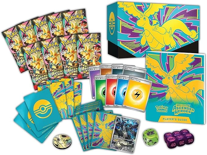 Ascended Heroes Elite Trainer Box side view