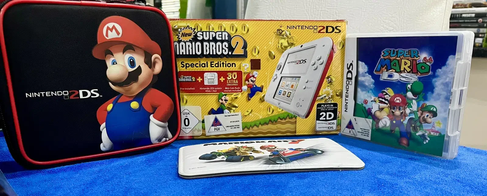 GAMERIFT - Nintendo 2DS White & Red Mario Edition: A Rare Collector Find at GAMERIFT