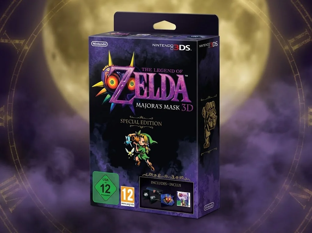 GAMERIFT - The Legend of Zelda Majora's Mask 3D Special Edition for Nintendo 3DS, In Stock at GAMERIFT