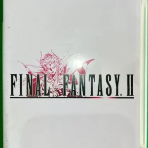 Final Fantasy II PSP used game case with white cover art featuring red character illustration and Square Enix logo, PEGI 12+ rating.