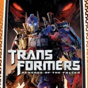 Transformers: Revenge of the Fallen PSP Essentials edition cover featuring Optimus Prime, used game case front artwork.