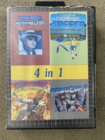 Sega Mega Drive 4-in-1 Multicart - Moonwalker, Sunset Riders, RoboCop 3, J.League Soccer - Pre-Owned