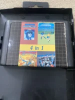 Sega Mega Drive 4-in-1 Multicart - Moonwalker, Sunset Riders, RoboCop 3, J.League Soccer - Pre-Owned