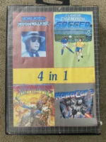 Sega Mega Drive 4-in-1 Multicart - Moonwalker, Sunset Riders, RoboCop 3, J.League Soccer - Pre-Owned