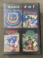 Sega Mega Drive "Magic I" 4-in-1 Multicart - Sonic, Tiny Toon Adventures, Flintstones, Taz-Mania - Pre-Owned