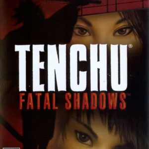 Tenchu: Fatal Shadows PS2 used game cover art featuring two ninja characters' faces and Sega logo, NTSC U/C version.