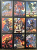 Marvel Masterpieces 1994 Fleer - 72 Card Lot (67 Different) - Venom, Spider-Man, Deadpool, Carnage, Magneto - Pre-Owned - Cards