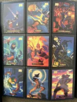 Marvel Masterpieces 1994 Fleer - 72 Card Lot (67 Different) - Venom, Spider-Man, Deadpool, Carnage, Magneto - Pre-Owned - Cards