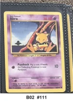 Pokemon TCG Card Bundle x5 - Abra, Growlithe, Sandshrew + 2 more - Pre-Owned - Cards