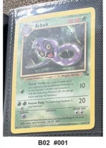 Pokemon TCG Card Bundle x5 - Slowpoke, Arbok, Tentacruel + 2 more - Pre-Owned - Cards
