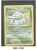 Pokemon TCG Card Bundle x4 - Bulbasaur, Jynx, Magnemite + 1 more - Pre-Owned - Cards
