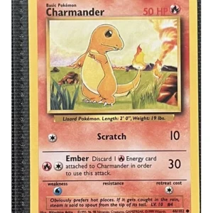 Charmander 46/102 Pokemon trading card - Base Set