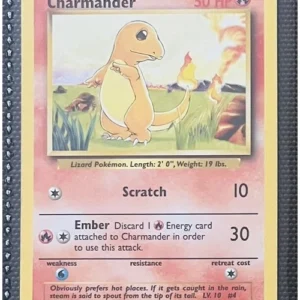 Charmander 46/102 Pokemon trading card - Base Set