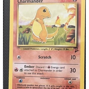 Charmander 69/130 Pokemon trading card - Base Set 2